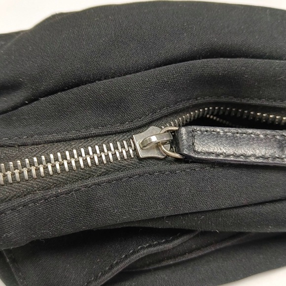 Fendi Neoprene Baguette Shoulder Bag Black Vintage - Picture 7 of 8